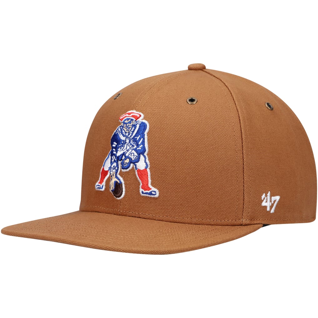 New England Patriots X Carhart Genuine Fox Fur Trim Cap mens-carhartt-x-47-brown-new-  main image 2