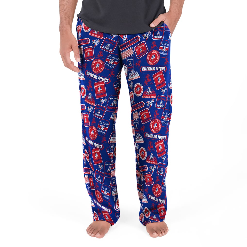 New England Patriots Concepts Sport Throwback Logo Grady Sleep Pants - Royal
