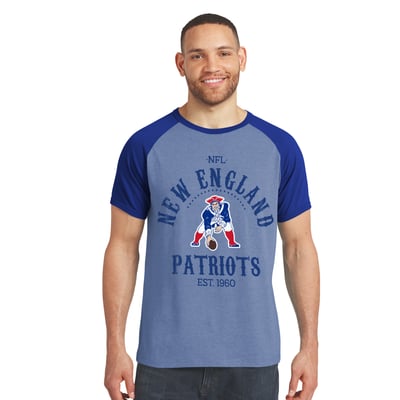 New England Patriots Darius Rucker Collection by Fanatics Raglan T-Shirt - Navy