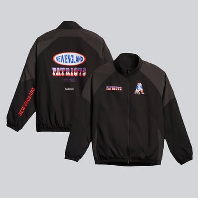 New England Patriots lululemon Nylon Oversized Track Jacket - Black