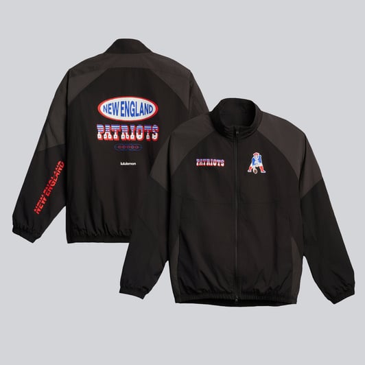 New England Patriots lululemon Nylon Oversized Track Jacket - Black