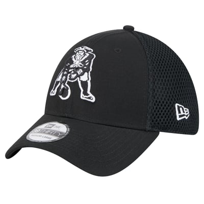 New England Patriots New Era Main Neo 39THIRTY Flex Hat - Black