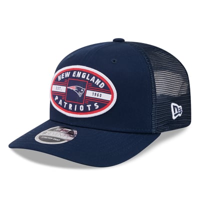 New England Patriots New Era Collegiate 9SEVENTY Trucker Hat - Navy