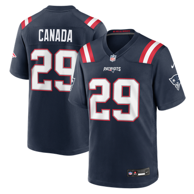 Channing Canada New England Patriots Nike Team Game Jersey - Navy