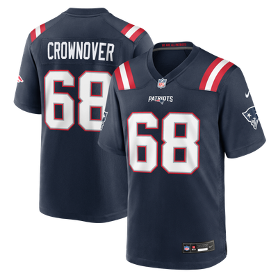Dametrious Crownover New England Patriots Nike Team Game Jersey - Navy