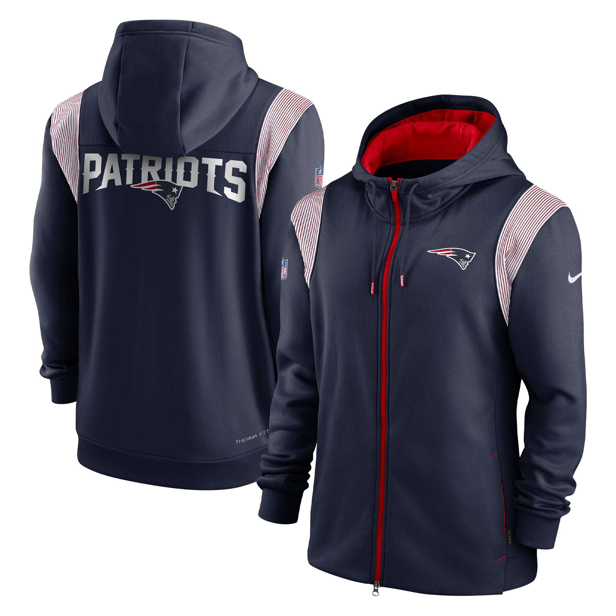 New England Patriots Women's Break Trail Full Zip Hoody Jacket – G-III Sports