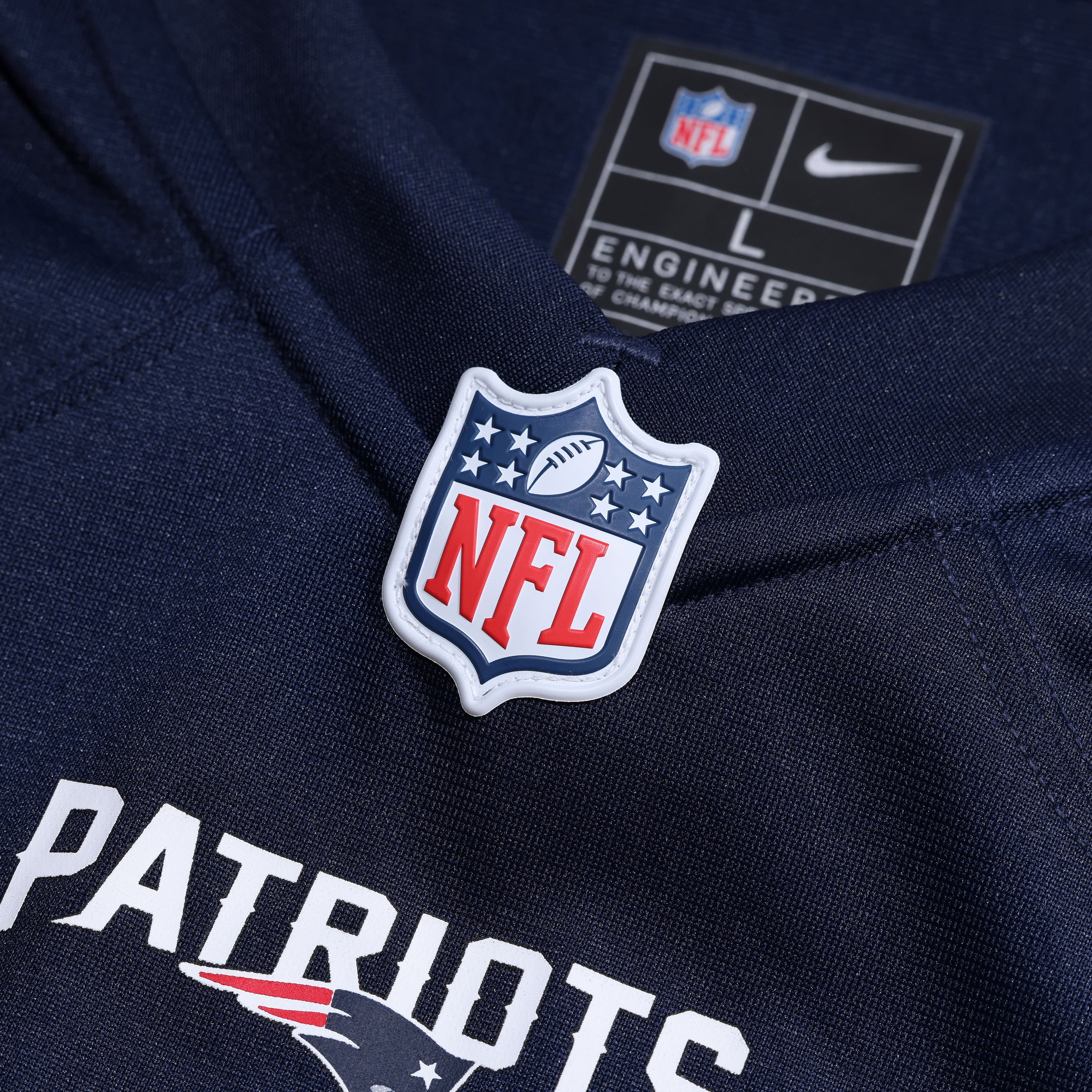 TreVeyon Henderson New England Patriots 2025 NFL Draft Game Jersey Navy