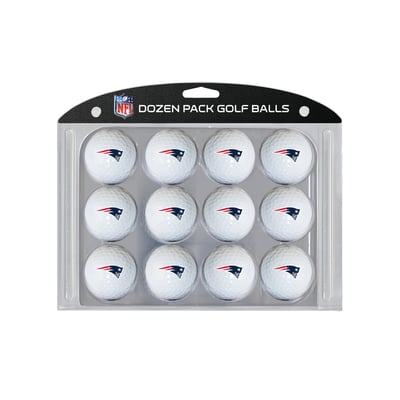 New England Patriots 12-Pack Team Golf Ball Set
