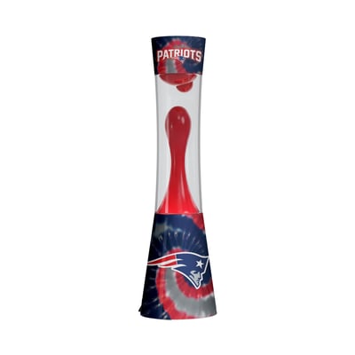 New England Patriots 17" Tie-Dye Magma Lamp with Bluetooth Speaker