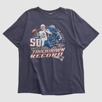 New England Patriots 2000s T-shirt - Navy - M by Fanatics Real Vintage