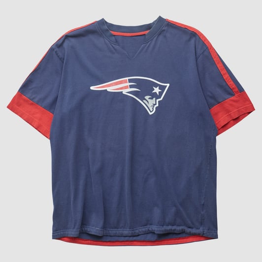 New England Patriots 2000s T-shirt - Navy - XL by Fanatics Real Vintage