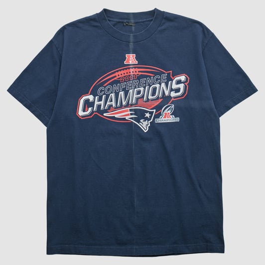 New England Patriots 2011 T-shirt - Navy - L by Fanatics Real Vintage