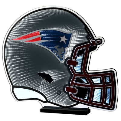 New England Patriots 24" Helmet LED Infinity Light