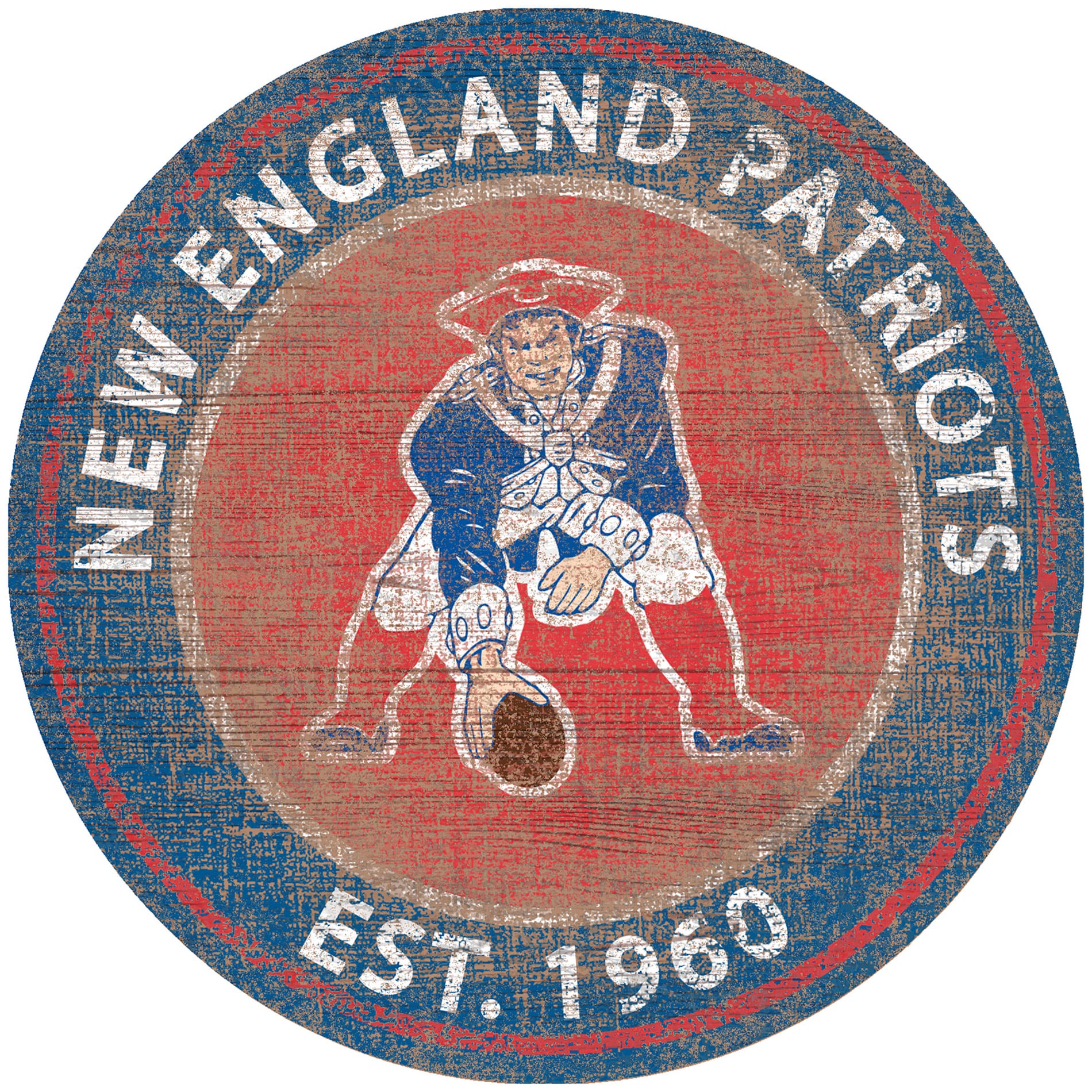 ヴィンテージ ロゴアスレチック ニューイングランド Patriots プロライン new-england-patriots-24-round-