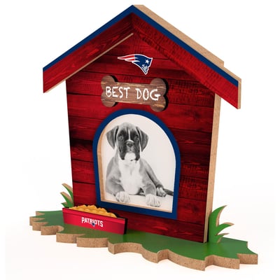 New England Patriots Dog House Photo Frame