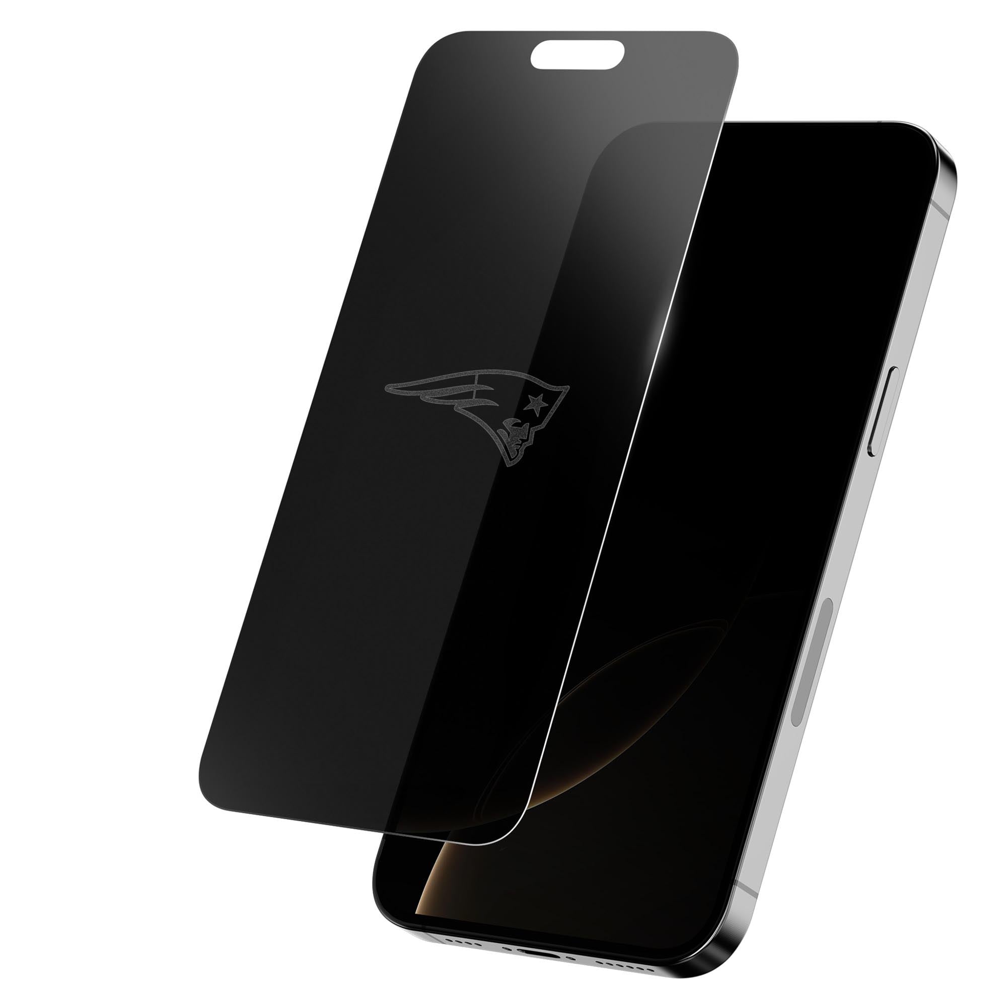 New England Patriots iPhone Privacy Glass Screen Protector