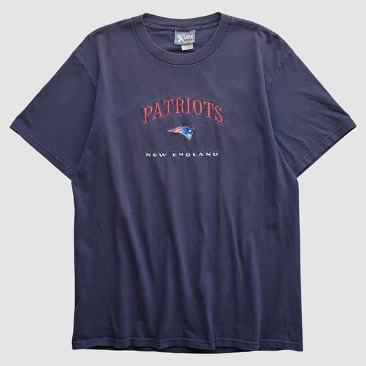 New England Patriots Lee Apparel 90s T-shirt - Navy - M by Fanatics Real Vintage