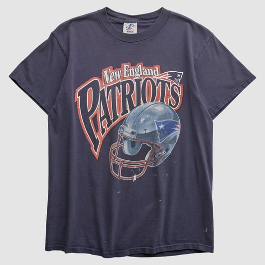 New England Patriots Logo Athletic 2000s T-shirt - Navy - M by Fanatics Real Vintage