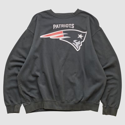 New England Patriots Majestic 2010s Pullover Sweatshirt - Black - XL by Fanatics Real Vintage