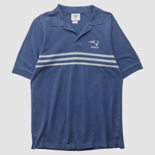 New England Patriots NFL 2000s Polo - Navy - S by Fanatics Real Vintage