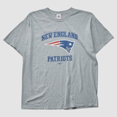 New England Patriots NFL 2000s T-shirt - Heather Gray - 2XL by Fanatics Real Vintage