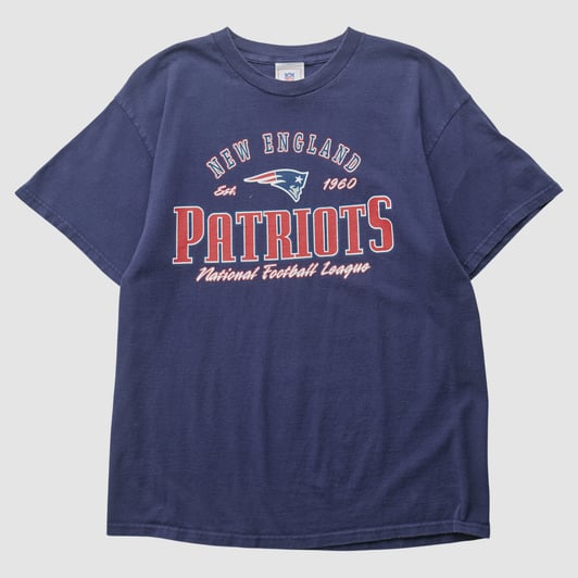 New England Patriots NFL 2000s T-shirt - Navy - L by Fanatics Real Vintage