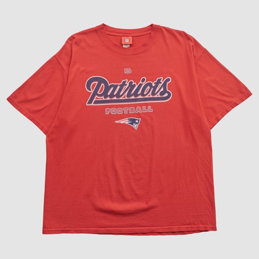 New England Patriots NFL 2000s T-shirt - Red - 2XL by Fanatics Real Vintage