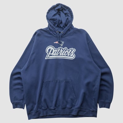 New England Patriots NFL 2010s Hooded Pullover Sweatshirt - Navy - XL by Fanatics Real Vintage