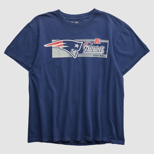 New England Patriots NFL 2010s T-shirt - Navy - S by Fanatics Real Vintage