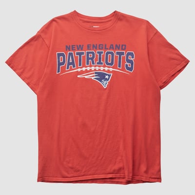 New England Patriots NFL 2010s T-shirt - Red - M by Fanatics Real Vintage