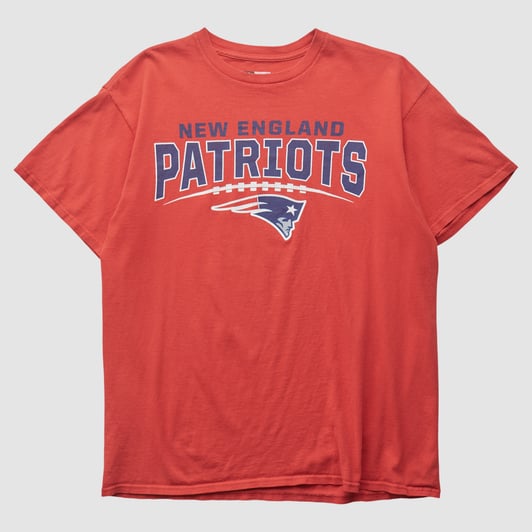 New England Patriots NFL 2010s T-shirt - Red - M by Fanatics Real Vintage