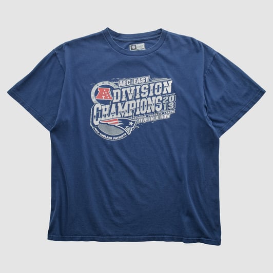 New England Patriots NFL 2013 T-shirt - Navy - L by Fanatics Real Vintage