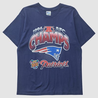 New England Patriots Pro Player 1996 T-shirt - Navy - XL by Fanatics Real Vintage