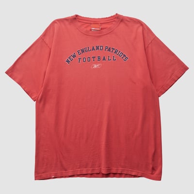 New England Patriots Reebok 2000s T-shirt - Red - M by Fanatics Real Vintage