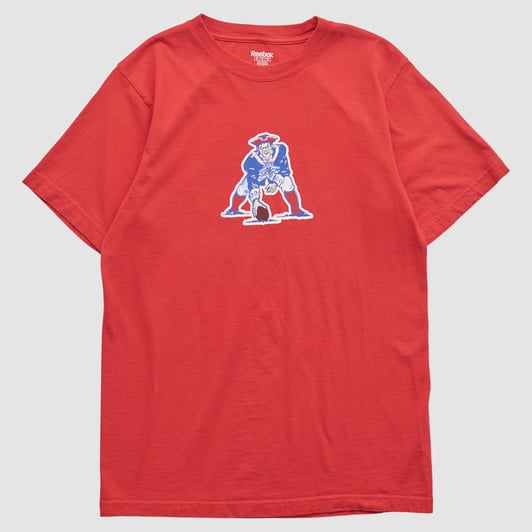New England Patriots Reebok 2000s T-shirt - Red - M by Fanatics Real Vintage