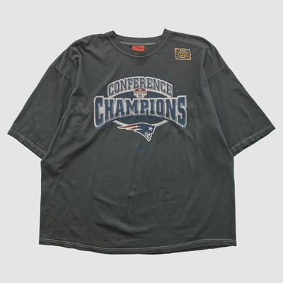 New England Patriots Reebok 2004 T-shirt - Black - 2XL by Fanatics Real Vintage
