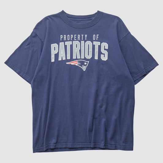 New England Patriots Reebok 2010s T-shirt - Navy - L by Fanatics Real Vintage