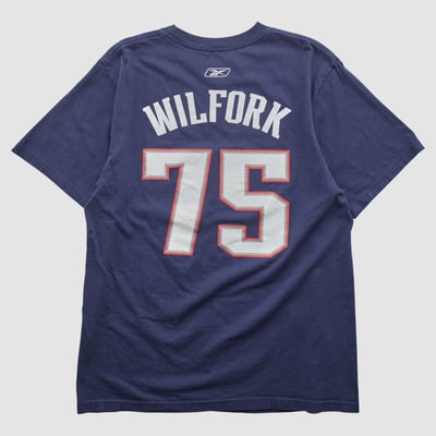 New England Patriots Reebok 2010s T-shirt - Navy - M by Fanatics Real Vintage