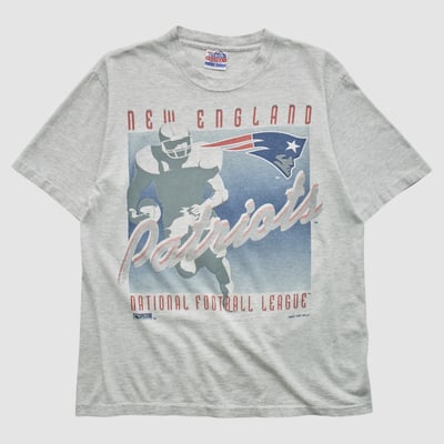 New England Patriots Trench 1995 T-shirt - Heather Gray - L by Fanatics Real Vintage