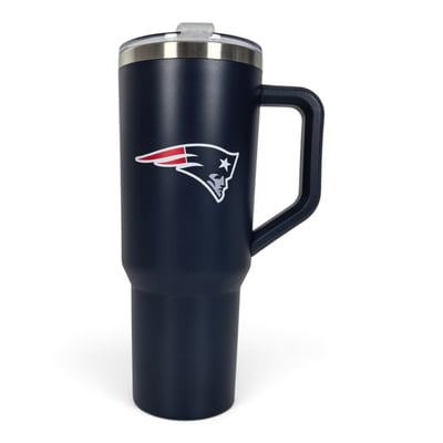 New England Patriots Pegasus 38oz. Standard Logo Stainless Steel ProCarry Tumbler