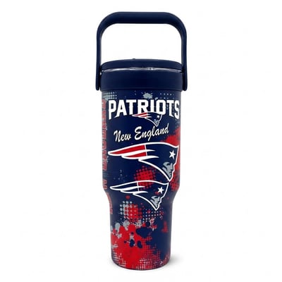 New England Patriots Pegasus 40oz. Conference Commotion Stainless Steel ProCarry Tumbler