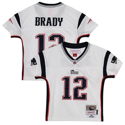 Tom Brady New England Patriots Mitchell & Ness Preschool 2000 Legacy Replica Jersey - White