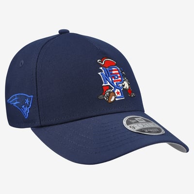New England Patriots New Era Preschool Cartoon 9FORTY M-Crown A-Frame Adjustable Hat - Navy
