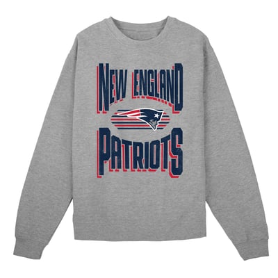 New England Patriots Outerstuff Preschool Jet Stream Sweatshirt - Gray
