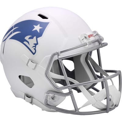  New England Patriots Riddell Rivalries Collection On-Field Alternate Speed Replica Helmet