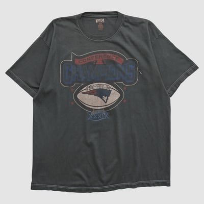 Super Bowl XXXIX 2005 T-shirt - Charcoal - 2XL by Fanatics Real Vintage