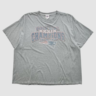 Super Bowl XXXIX NFL 2005 T-shirt - Heather Gray - 3XL by Fanatics Real Vintage