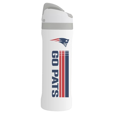 New England Patriots The Memory Company 24oz. Stainless Steel Slogan Tumbler