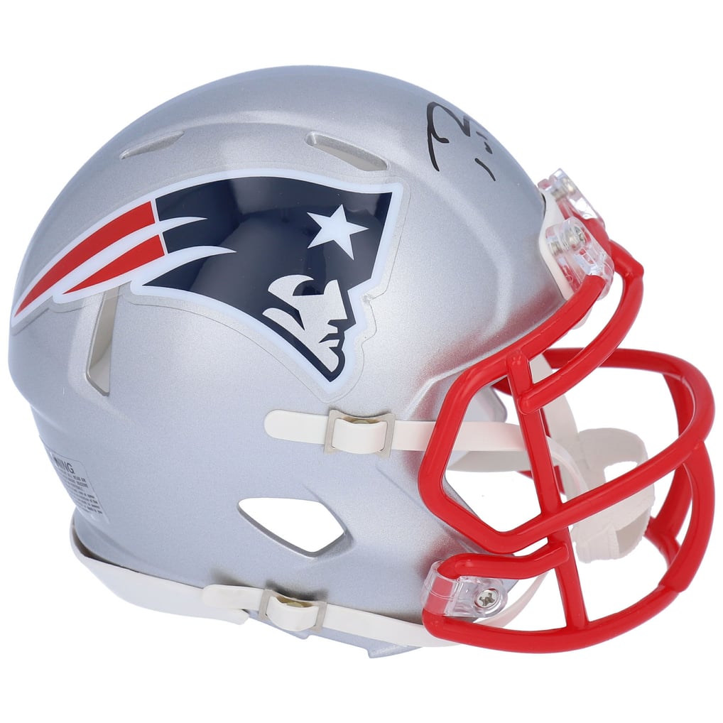 Tom Brady New England Patriots Autographed Riddell Speed Mini Helmet