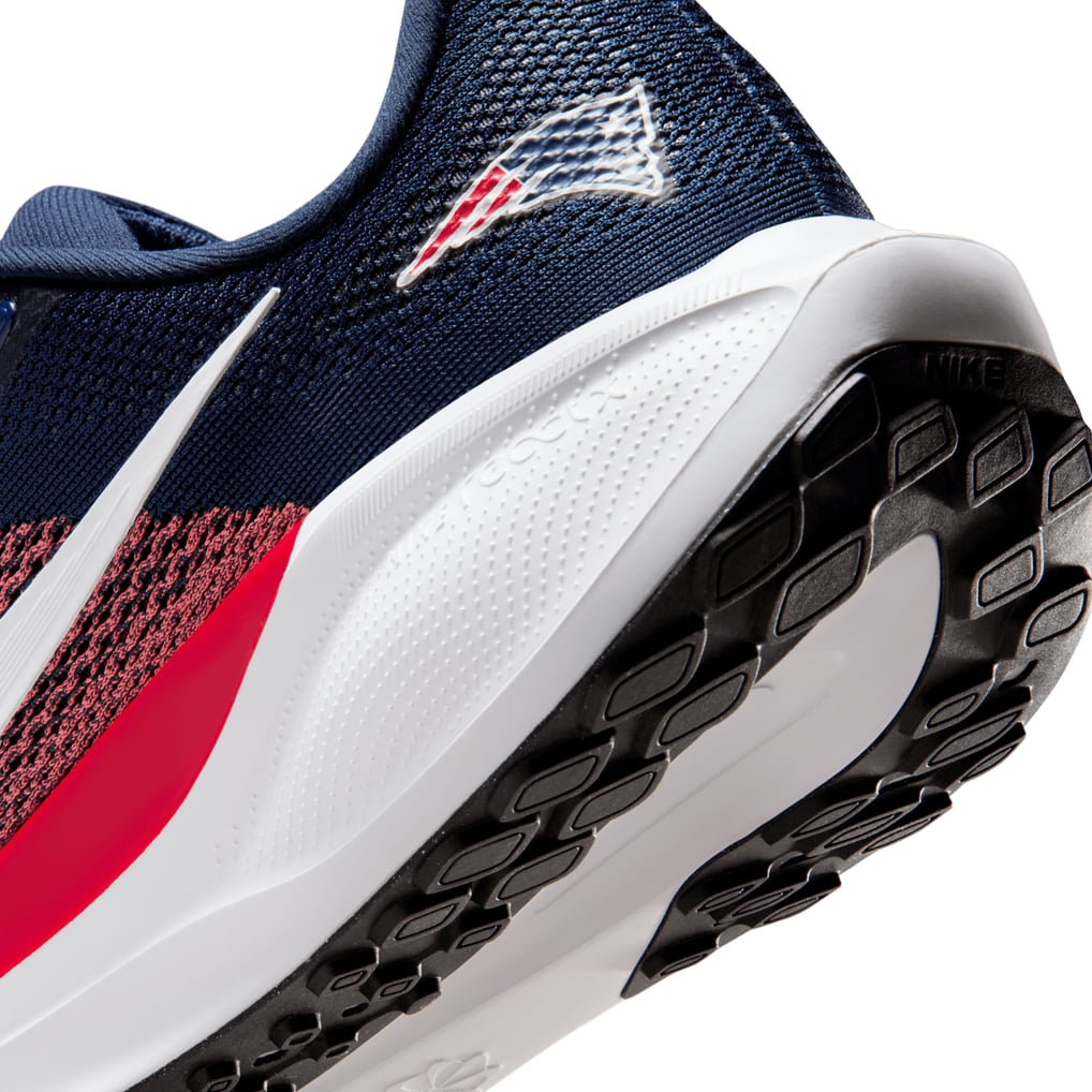 Unisex Nike Navy New England Patriots Air Zoom Pegasus 41  display picture 2